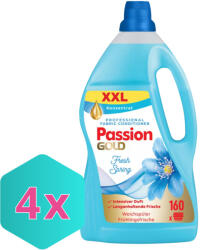Passion Gold öblítő koncentrátum friss illat 4L / 160 öblítés KARTON - 4db (K4260145998211)