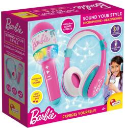 Lisciani Giochi Barbie Sound Your Style set cu căști și microfon - Lisciani (104468) Papusa Barbie