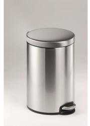 DURABLE Rozsdamentes acél kosár pedállal, 12 fokos lépésekben