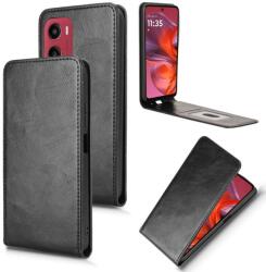  Husă rabatabilă pentru Motorola Moto G05 / Moto E15 neagră