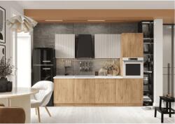 Artstolk SOFIA B konyhabútor | cremona tölgy/bézs 260 cm Kivitel: munkalap nélkül