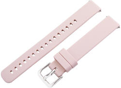  Műanyag okosóra szíj, gyorskioldós, rózsaszín színű, normál hossz, 14 mm (9366-5)