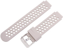  Műanyag okosóra szíj, gyorskioldós, szürke színű, normál hossz, 16 mm (9352-4)