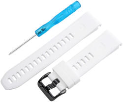 Garmin QuickFit, szilikon, fehér színű, normál hossz, 20 mm (9354-0)