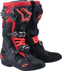 Alpinestars Tech 10 fekete-piros csizma (2010020-13)