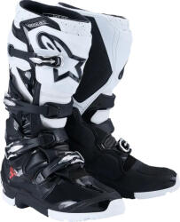  Alpinestars Tech 7 enduro fehér-fekete csizma (2010426-12)