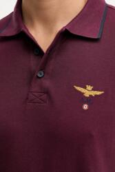 Aeronautica Militare тениска с яка мъжка от памук (PO1308UP00082) - answear - 168,18 лв