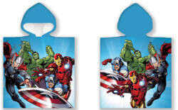 Bosszúállók Fight strand törölköző poncsó 50x100cm - lord