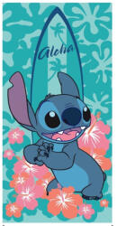 Lilo és Stitch Disney Lilo és Stitch, A csillagkutya Aloha-Surfer fürdőlepedő, strand törölköző 70x140cm (Fast Dry)