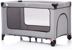 Fillikid utazóágy - Standard - kerekes melange szürke