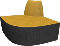 LD SEATING CLUB CL-DRO90 karosszék, 90°-os sarok kívülről