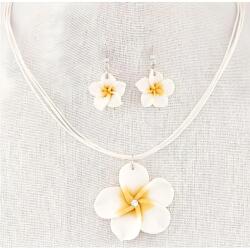 HARAHU Bohemian Flower Szett - Fehér KP29721