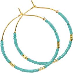 HARAHU NE-29872 Fülbevaló - Türkiz KP29872