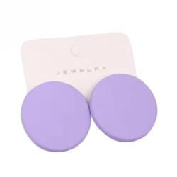 HARAHU LI-30502 Fülbevaló - Világoslila KP30502