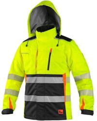 CXS Fényvisszaverő téli dzseki CXS BENSON - Sárga / fekete | XL (1110-079-160-95)