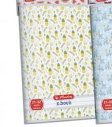 Herlitz 4-8. osztályos vonalas füzet, Ananász (A5/21-32) (H_2025_09540931_ananasz)