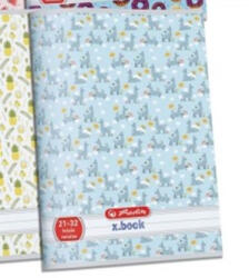 Herlitz 4-8. osztályos vonalas füzet, Láma (A5/21-32) (H_2025_09540931_lama)