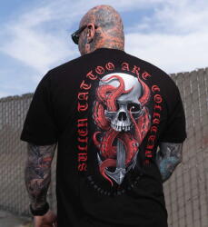 SULLEN Tricou bărbați SULLEN - PREMIUM - VOYAGE - JET BLACK - SCM6514_JTBK