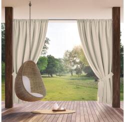 EUROFIRANY Garden vízálló kerti függöny elkötővel Bézs 155x200 cm - homeandstyle - 7 120 Ft