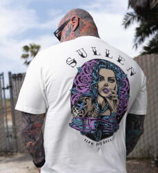 SULLEN Tricou bărbați SULLEN - PREMIUM - SLOW ROLL - ANTIQUE WHITE - SCM6759_AW