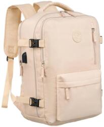  Peterson Hátizsák PTN 23129-6670 BEIGE - 40 X 30 X 20 Cm (5903051226670)