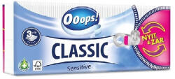 Ooops! Papírzsebkendő Ooops! Classic Sensitive 3 rétegű 90 db-os (12.01557)