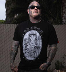 SULLEN Tricou bărbați SULLEN - PREMIUM - PARADIZE FOREVER - JET BLACK - SCM7262_JTBK