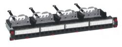 Legrand 033750A Patch panel - Cat5e, UTP, 24 portos, 1U, árnyékolatlan gyorscsatlakozók, LCS3 (033750A)