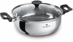 BLAUMANN Gourmet Line rozsdamentes acél lábas fedővel, bakelit fogóval, 28 cm (BL-3859)