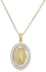 HARAHU Colier Medalion Fecioara Maria - Aurie / Tip2 KP29902
