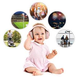 Reer SilentGuard Baby zajszűrős fülvédő rózsaszín