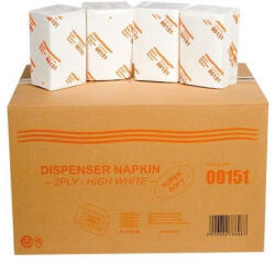  V gastro szalvéta 2 rétegű cellulóz, 160lap/csomag, 40csomag/karton