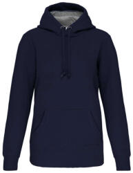 Kariban Uniszex vastag kapucnis pulóver, Kariban KA443, Navy-3XL (ka443nv-3xl)