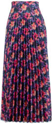 Takoy Panel szabásmintával pliszírozott félkörszoknyához, közepes félmatt szaténból - trópusi szenvedély