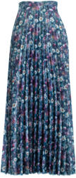 Takoy Panel szabásmintával pliszírozott félkörszoknyához, közepes félmatt szaténból - akvarell margaréták Diana
