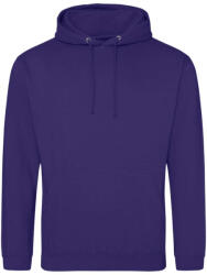 Just Hoods Uniszex laza szabású kapucnis pulóver AWJH001, Ultra Violet-XS (awjh001uvi-xs)