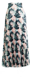 Takoy Panel szabásmintával pliszírozott félkörszoknyához, közepes félmatt szaténból - trópusi harmóniához