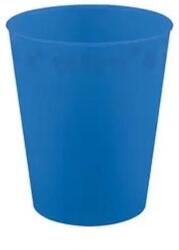  Kék Bright Blue micro prémium műanyag pohár 250 ml (PNN96692)