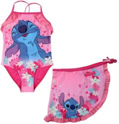  Disney Lilo és Stitch, A csillagkutya Pink gyerek fürdőruha és sarong szett 3 - 8 év / 98 - 128 cm (FML358107)