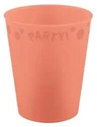  Lazacszín Pastel Salmon micro prémium műanyag pohár 250 ml (PNN96707)