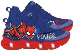 Pókember Power LED villogó, világító utcai cipő 25-32 (CEP2300006902)