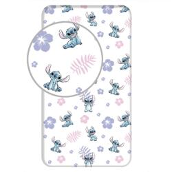  Disney Lilo és Stitch, A csillagkutya White gumis lepedő 90x200 cm (JFK033357) - sandori
