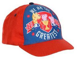  Peppa malac The Greatest Red gyerek baseball sapka 54 cm (85SET4310A54)
