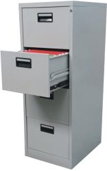 Plus Mobilier CLASIFICATOR METALIC ASAMBLAT CU 4 SERTARE 460x620x1325 mm (LxlxH), PLUS (98115275) Dulap arhivare
