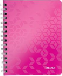 Leitz Caiet de birou A5, Leitz WOW Get Organized, A5, dictando - roz metalizat (L-46390023) - officeclass