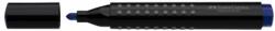 Faber-Castell Marker Permanent Albastru Varf Rotund Grip 1504 Faber-Castell (FC150451) - officeclass