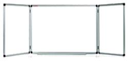 Memoboards WHITEBOARD TRIPTIC 90x120 MEMOBOARDS, rama aluminiu (98115004)