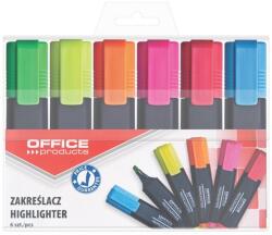Office Products Textmarker varf lat, 6 culori/set, Office Products (OF-17055219-99) - officeclass