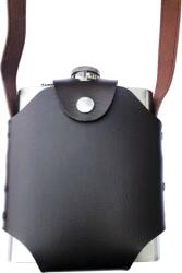 O&T Pelan Ploscă cu husă, 1, 9l inox
