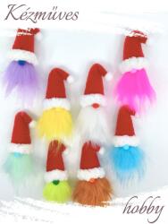 kezmuves-hobby. hu Télapó variációk - Manó hűtőmágnes